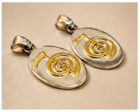 Dije Espiral Dorado